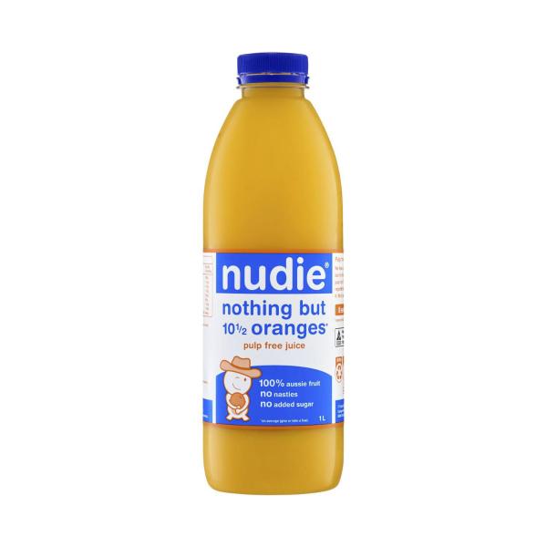 Nothing But 100% Fresh Juice Orange Pulp Free