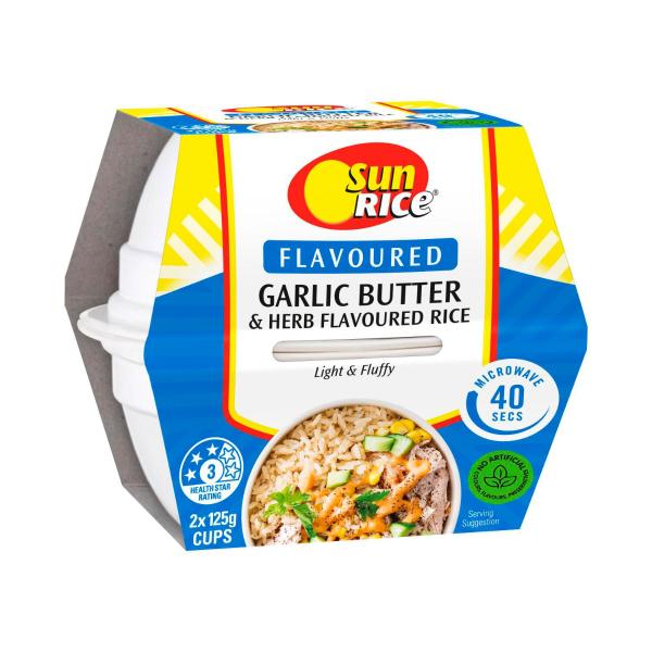Herb & Garlic Flavoured Rice Cup