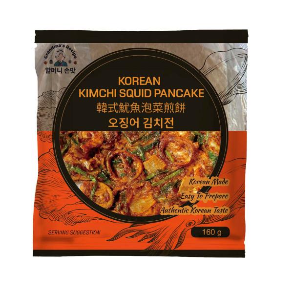 Kimchi Squid Pancake