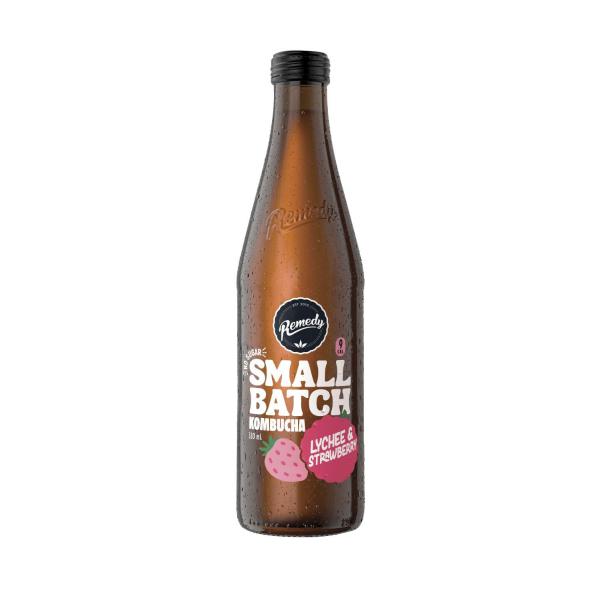 Small Batch Kombucha Lychee & Strawberry