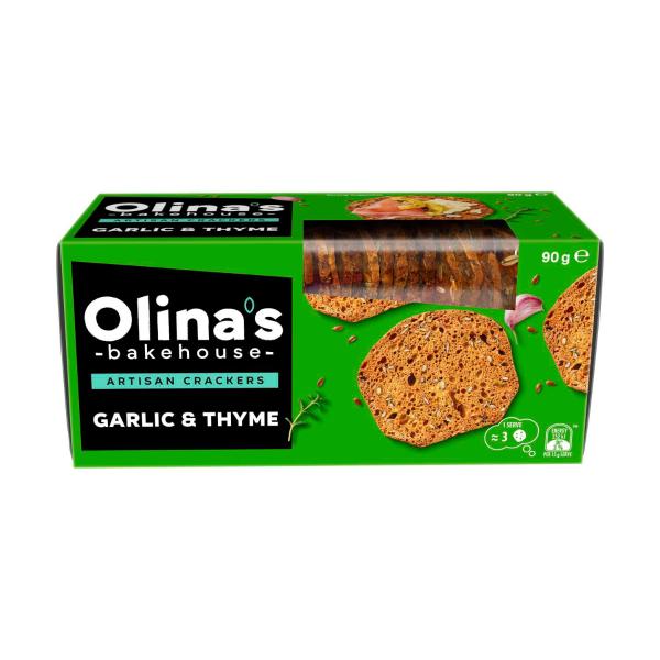 Artisan Crackers Garlic & Thyme