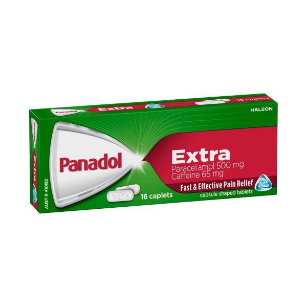 Extra Paracetamol Pain Relief Caplets