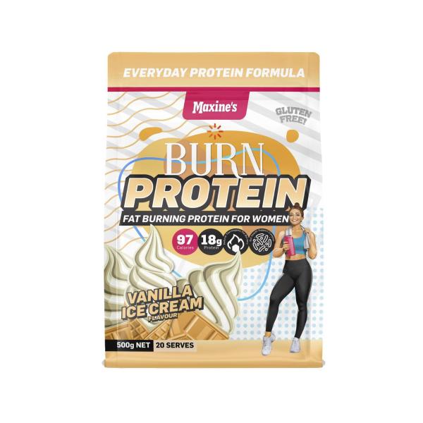 Burn Protein Vanilla Ice Cream