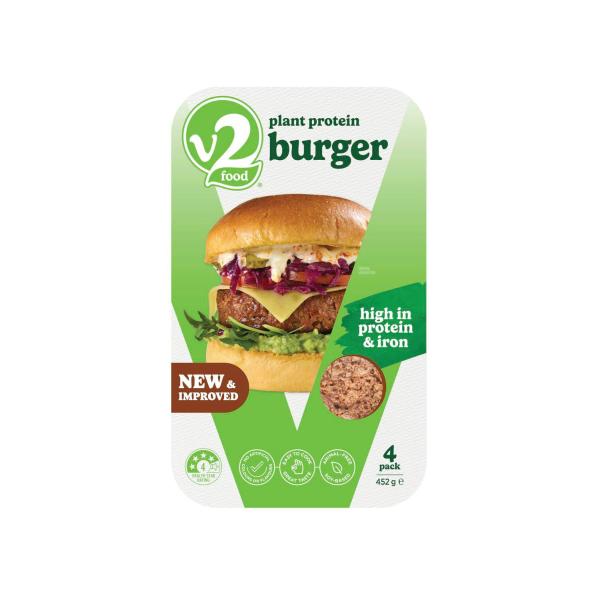 Plant Based Protein Burger 4 Pack