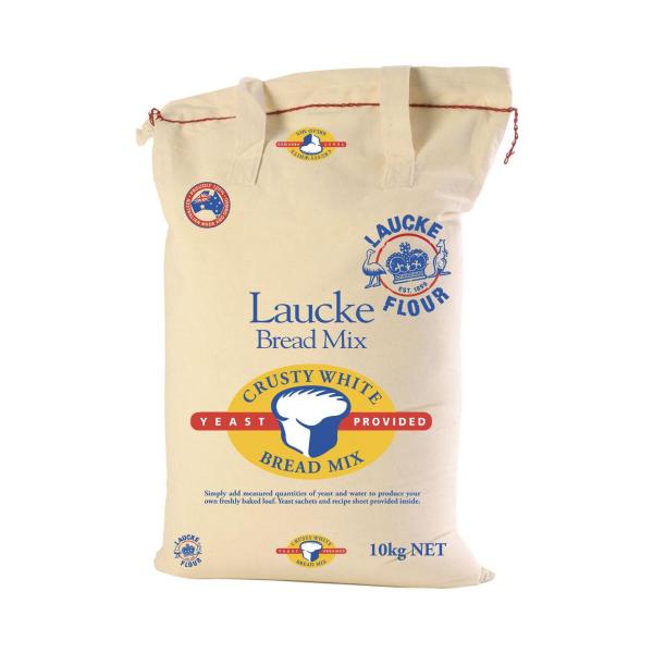 White Crusty Calico Bag Bread Mix