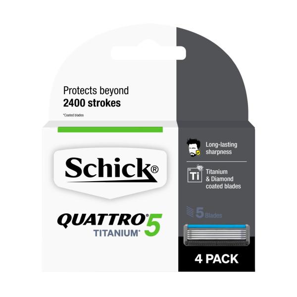 Quattro Titanium 5 Razor Blades