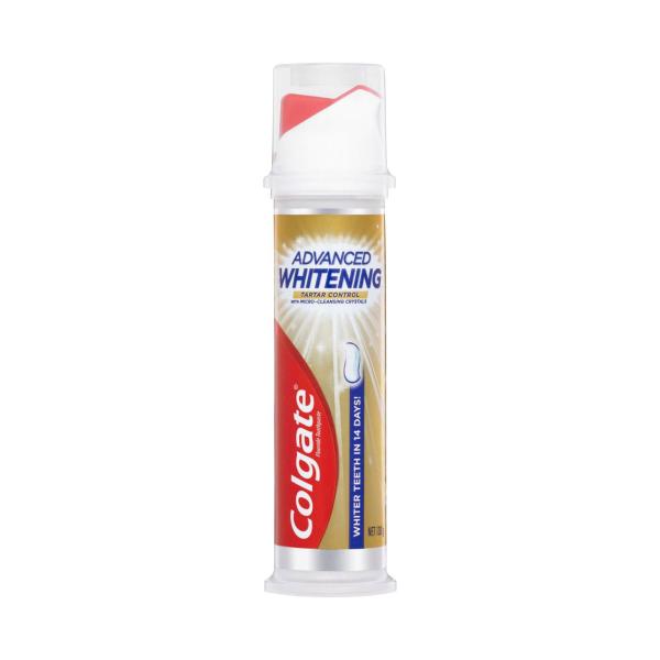 Advanced Whitening Toothpaste And Tartar Control Pump