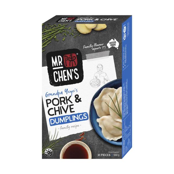 Pork & Chive Dumplings 31 Pieces