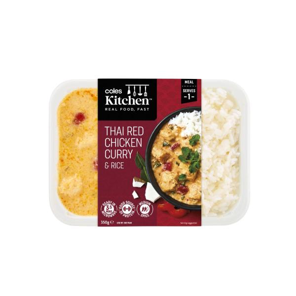 Thai Red Chicken Curry & Rice