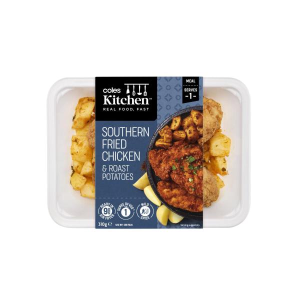 Southern Fried Chicken & Roast Potatoes