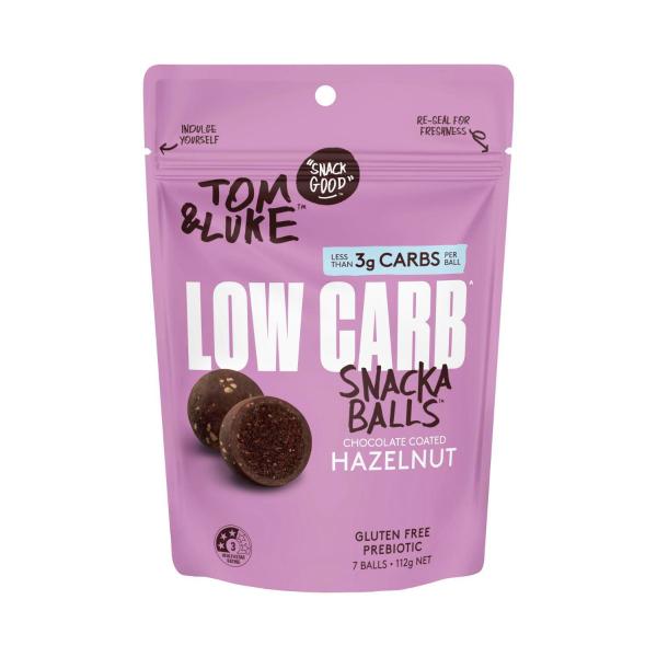 Low Carb Snackaballs Chocolate Coated Hazelnut