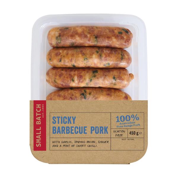 Sticky Pork Sausage Made With Garlic- Spring Onion- Ginger And Sweet Chilli