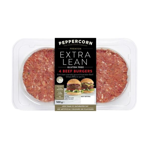 Extra Lean Beef Burger