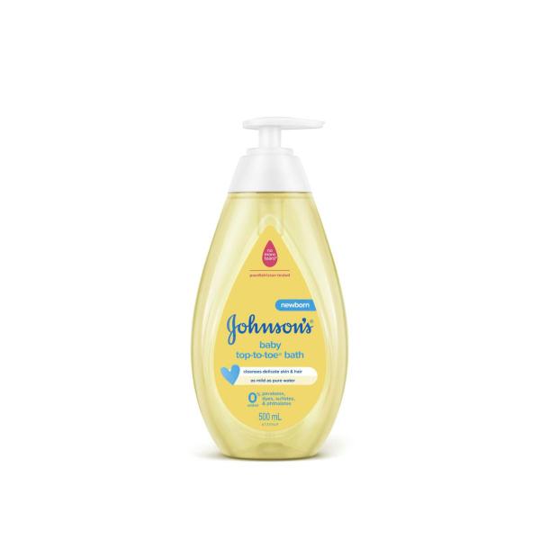 Top-To-Toe Gentle Newborn Cleansing Tear-Free Mild Baby Bath