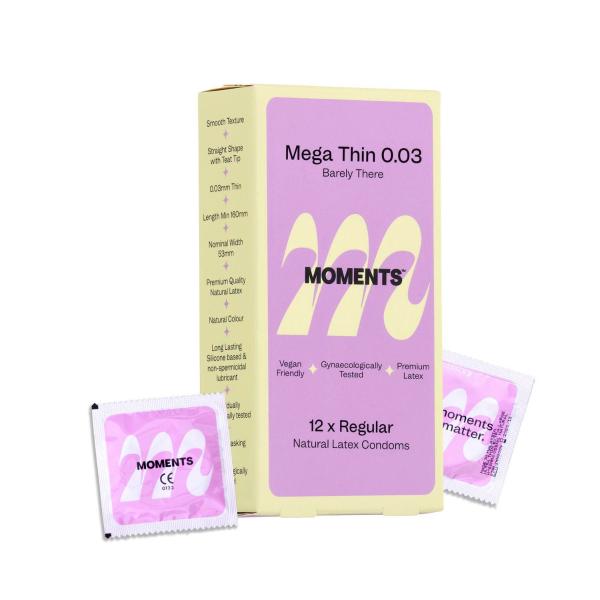 Mega Thin Extra Lubricated Condoms