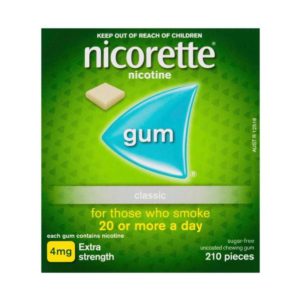 Quit Smoking Nicotine Gum Classic 4mg