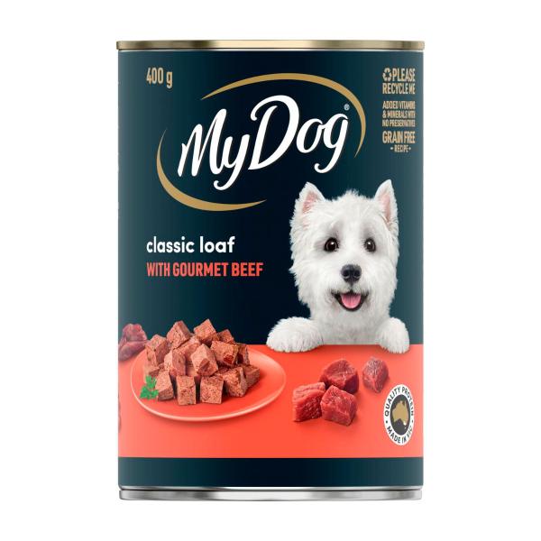 Adult Wet Dog Food Core Loaf With Gourmet Beef Can