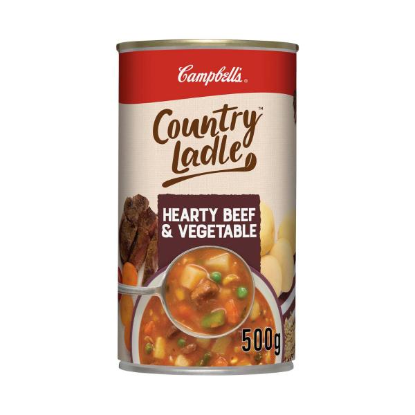 Country Ladle Soup Can Hearty Beef & Vegetable
