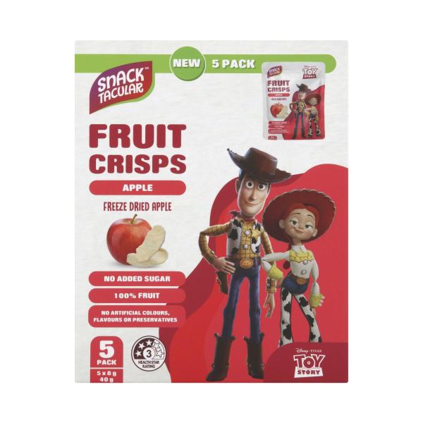 Disney Toy Story Fruit Crisps Apple 5 Pack