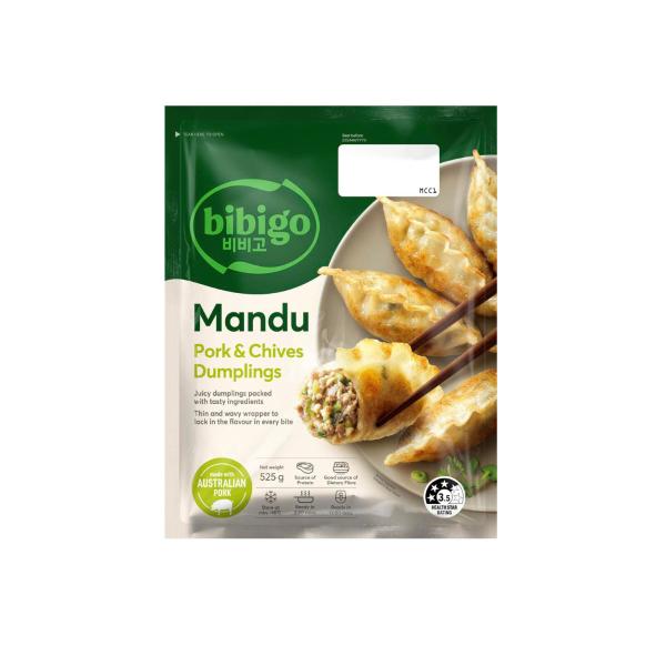 Mandu Pork & Chive Dumplings