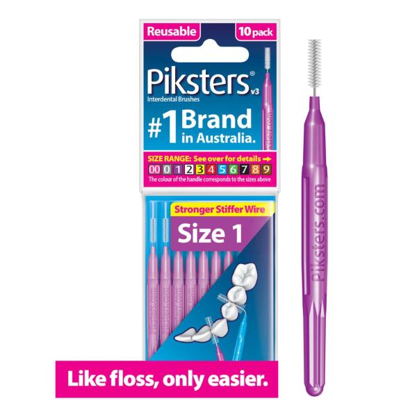 Interdental Brushes Purple Size 1
