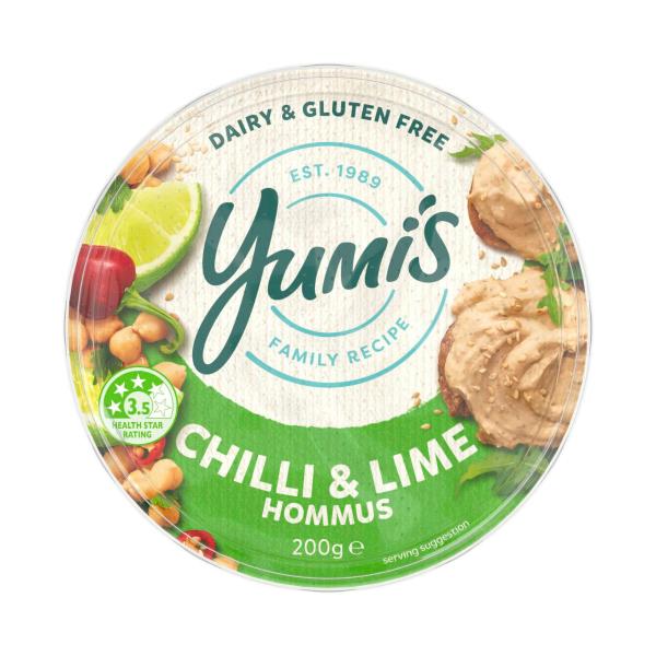 Dairy & Gluten Free Chilli Lime Hommus Dip