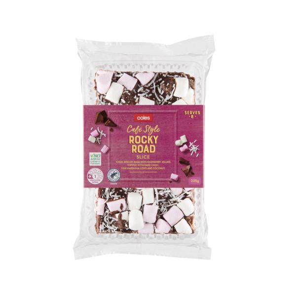 Cafe Style Rocky Road Slice