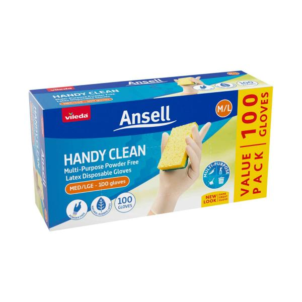 Multi Clean Latex Gloves M/l