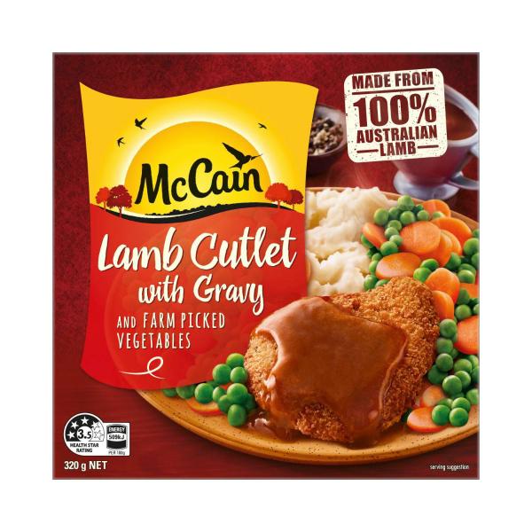 Red Box Plated Lamb Cutlet Gravy