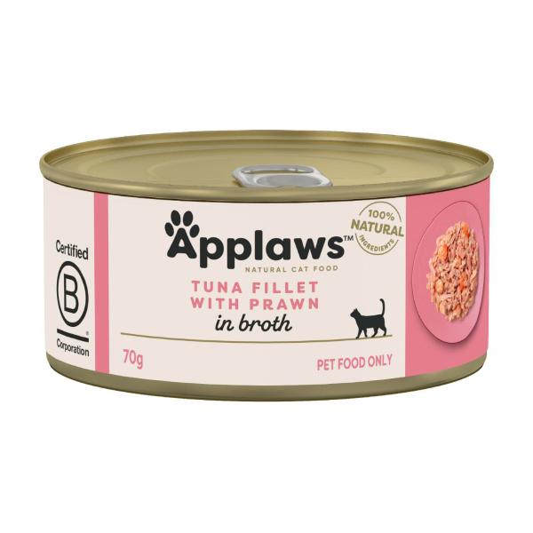 Cat Food Tuna With Prawn