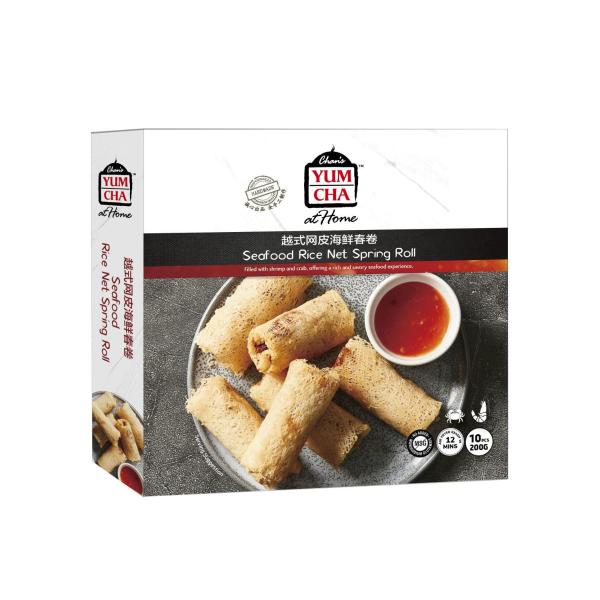 Seafood Net Spring Rolls