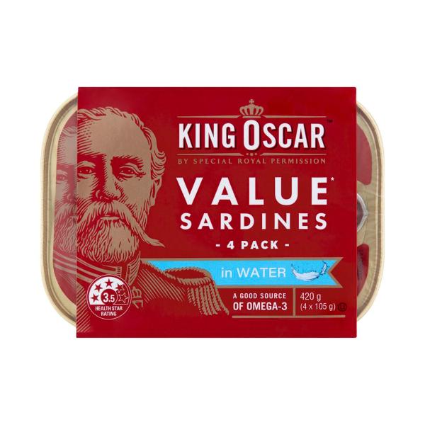 Sardines IN Water 4 Pack