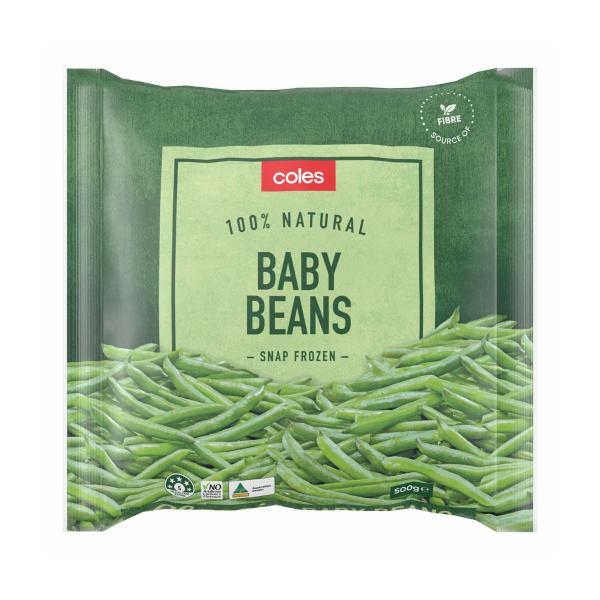 Frozen Whole Baby Beans