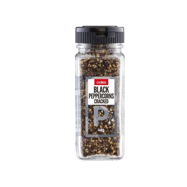 Cracked Black Peppercorns