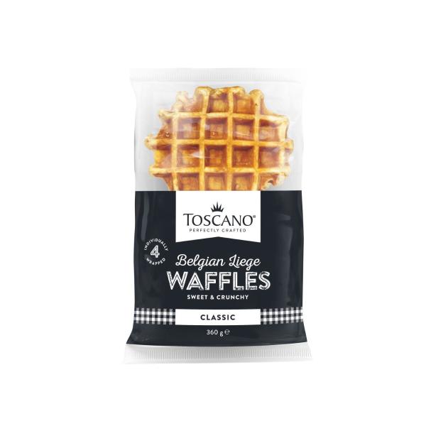 Traditional Butter Waffles 4 Pack