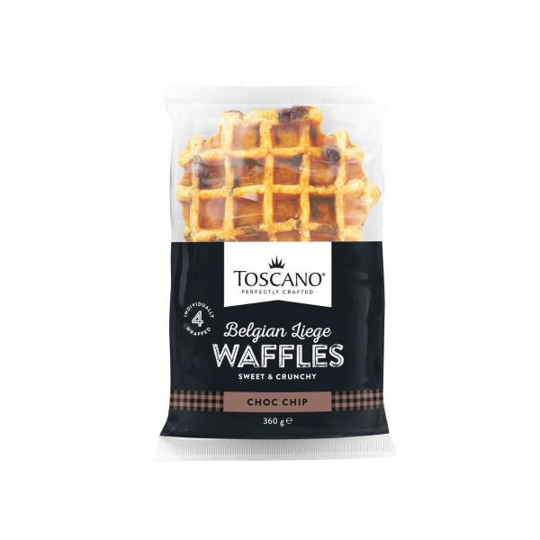 Choco Chip Waffles 4 Pack