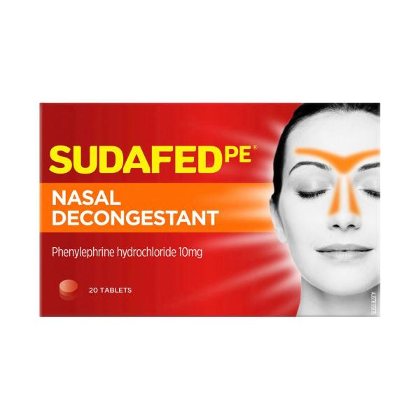 Pe Non Drowsy Nasal Decongestant Tablets