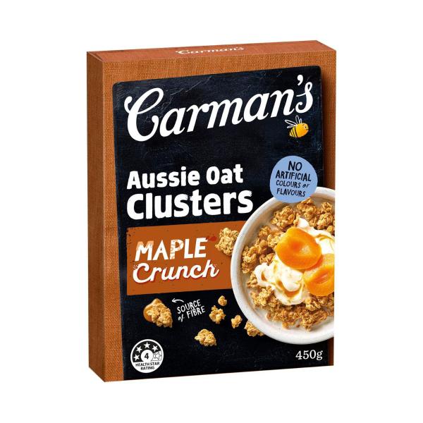 Aussie Oat Clusters Cereal Maple Crunch