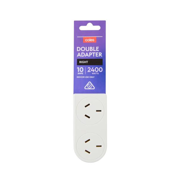 Double Adaptor Flat Right Hand