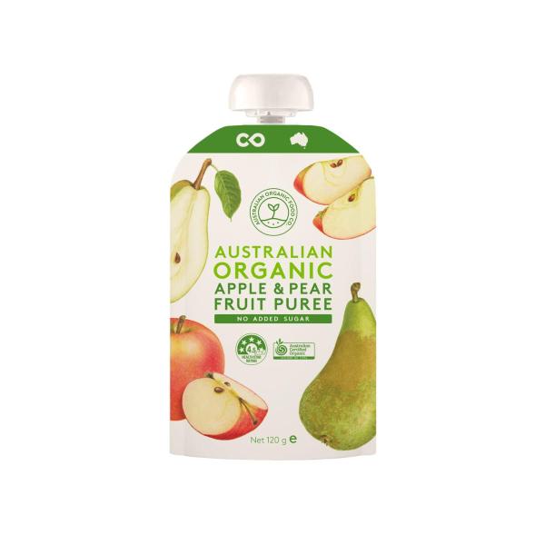 Organic Fruit Puree Apple & Pear