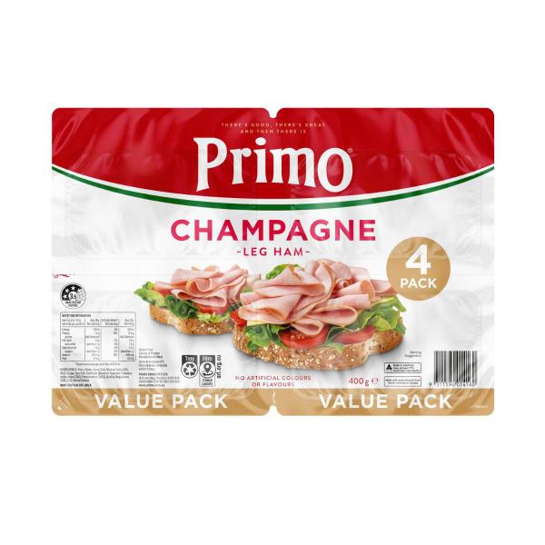 Champagne Leg Ham 4 Pack