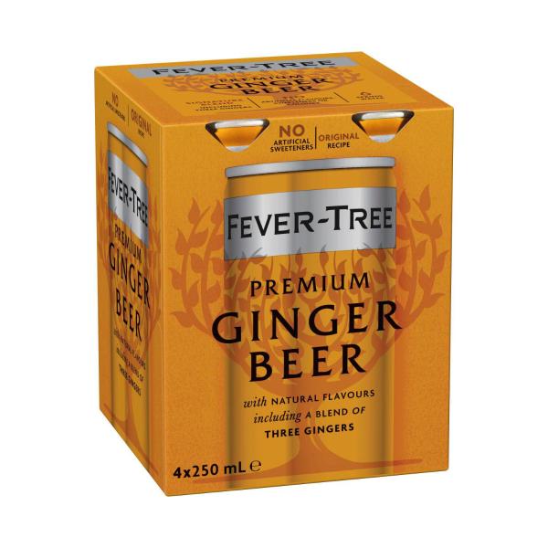 Premium Ginger Beer 4x250ml
