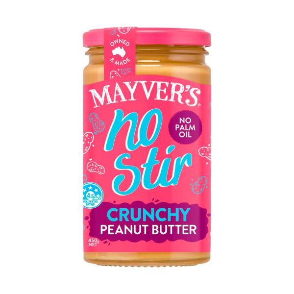 No Stir Crunchy Peanut Butter