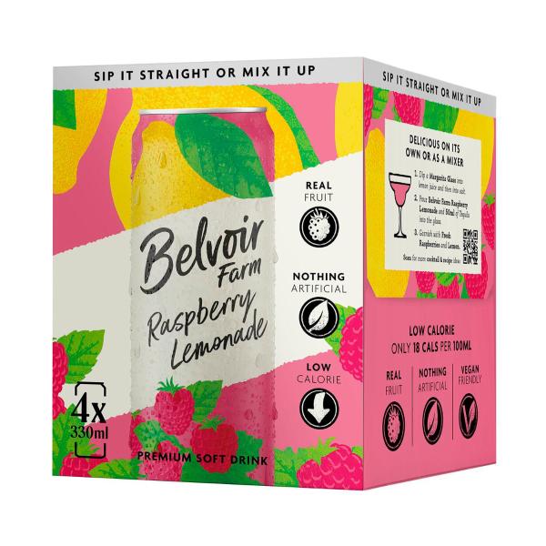Raspberry Lemonade 4x330ml