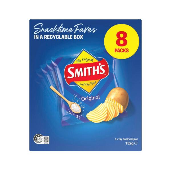 Potato Chip Lunchbox Multipack Original 8 Pack