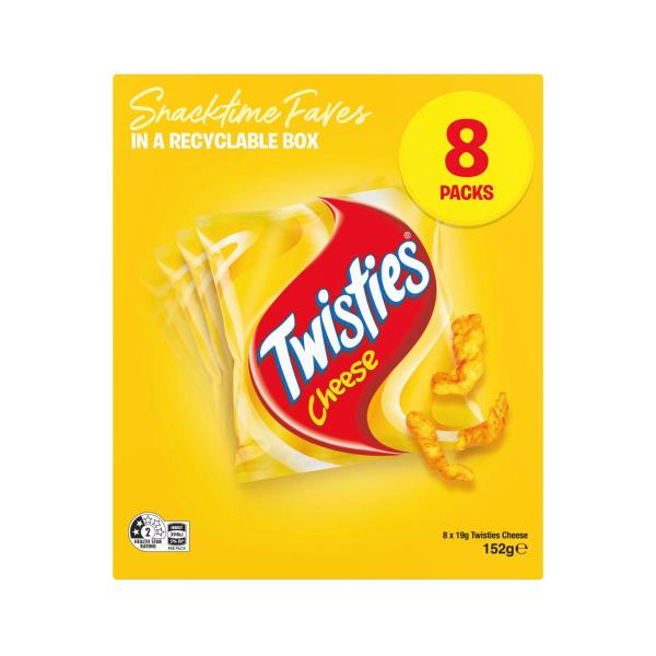 Cheese Snacks Lunchbox Multipack 8 Pack