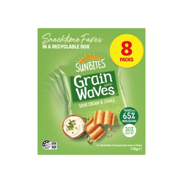 Grain Waves Chips Kids' Lunchbox Multipack 8 Pack