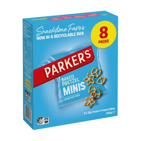 Pretzels Kids' Lunchbox Snacks Multipack Salted 8 Pack