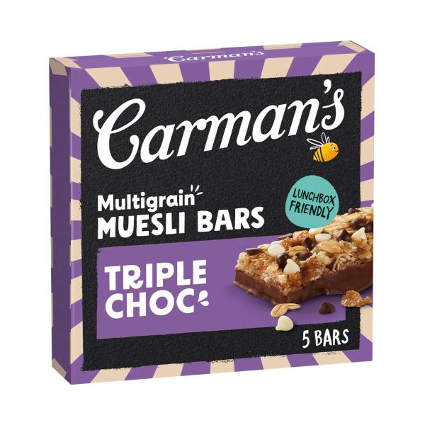 Multigrain Muesli Bars Triple Chocolate 5 Pack