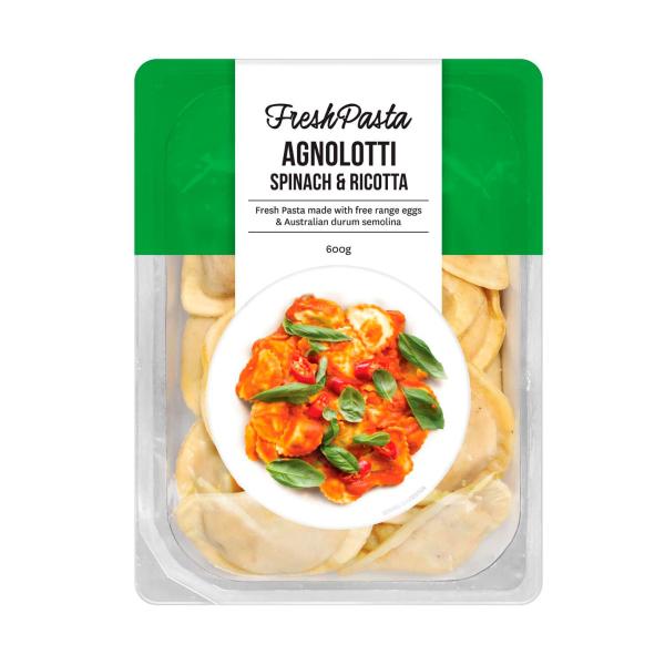 Spinach Ricotta Agnolotti